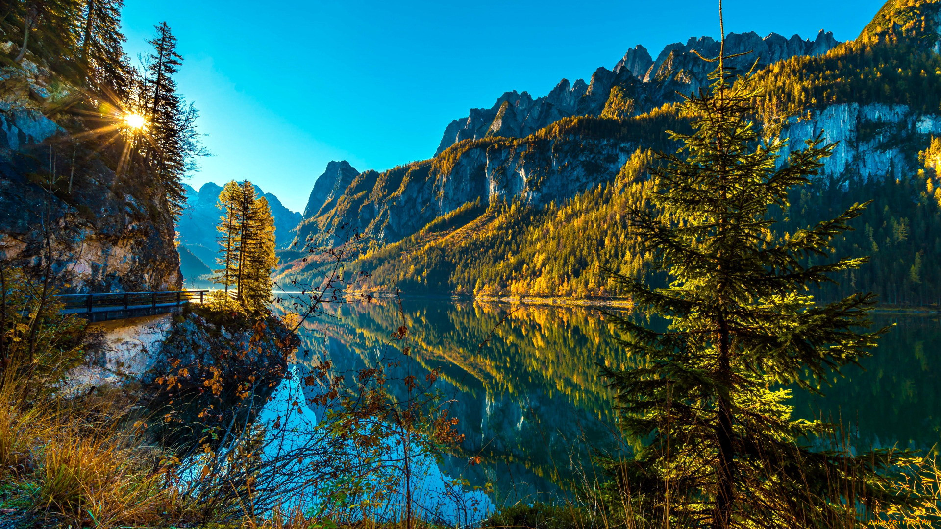 lake gosau, upper austria, , , , lake, gosau, upper, austria